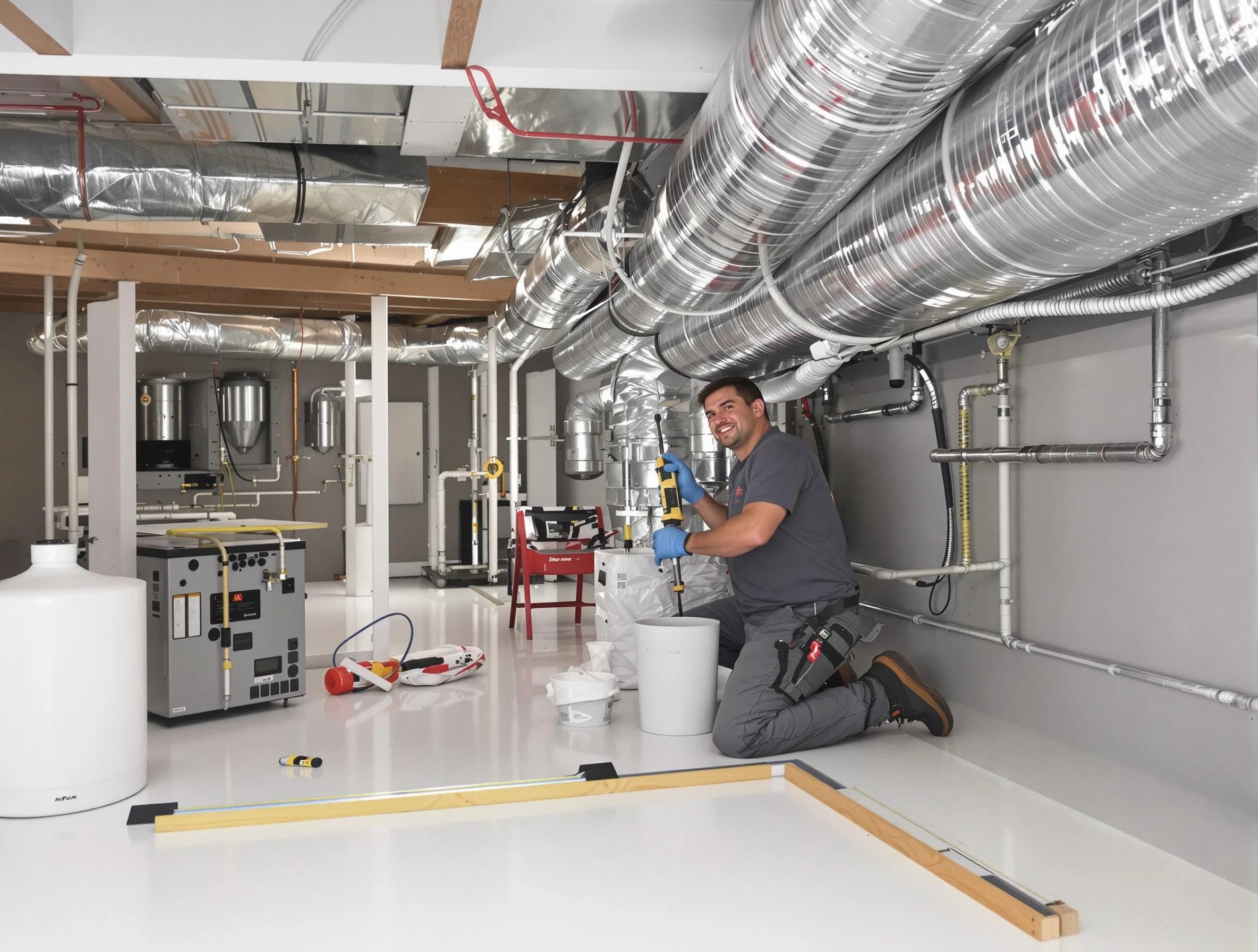 Professional duct sealing service by Lithia Springs Air Duct Cleaning in Lithia Springs