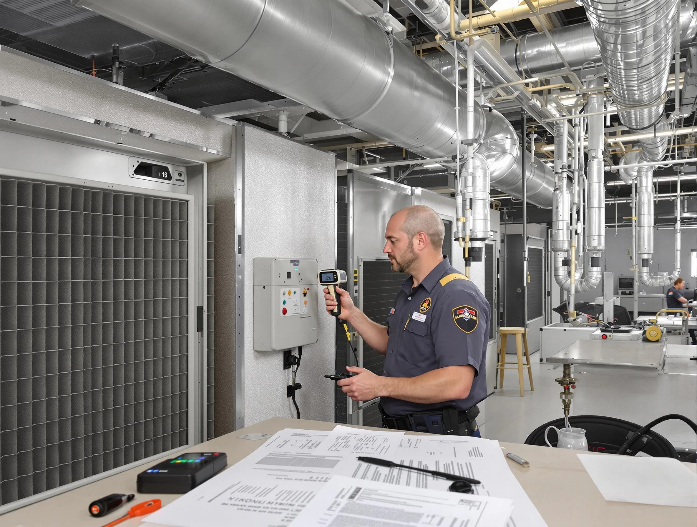 Professional filter system inspection by Lithia Springs Air Duct Cleaning in Lithia Springs