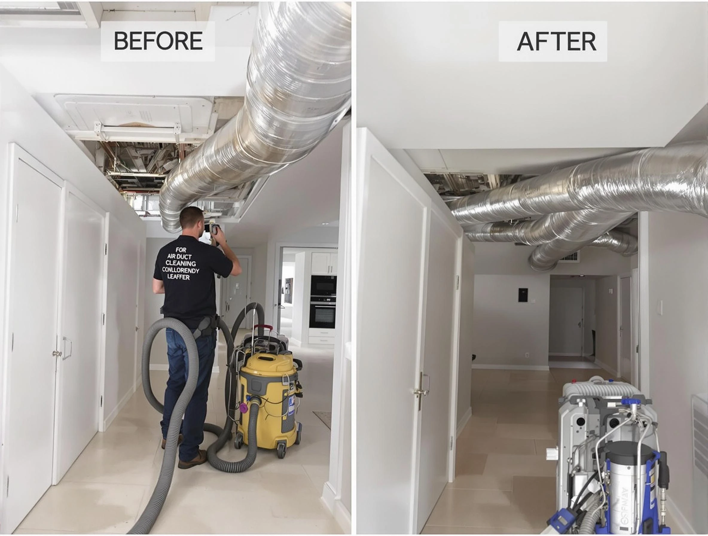 Lithia Springs Air Duct Cleaning professional performing thorough air duct cleaning in Lithia Springs