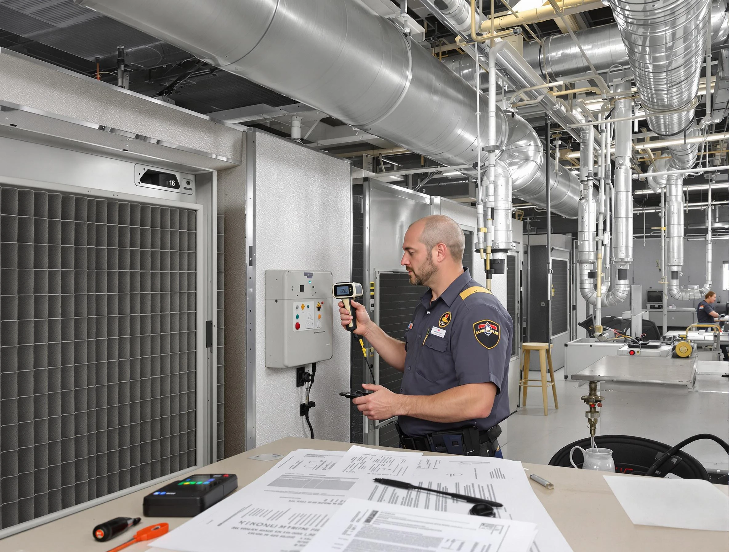 Professional filter system inspection by Lithia Springs Air Duct Cleaning in Lithia Springs