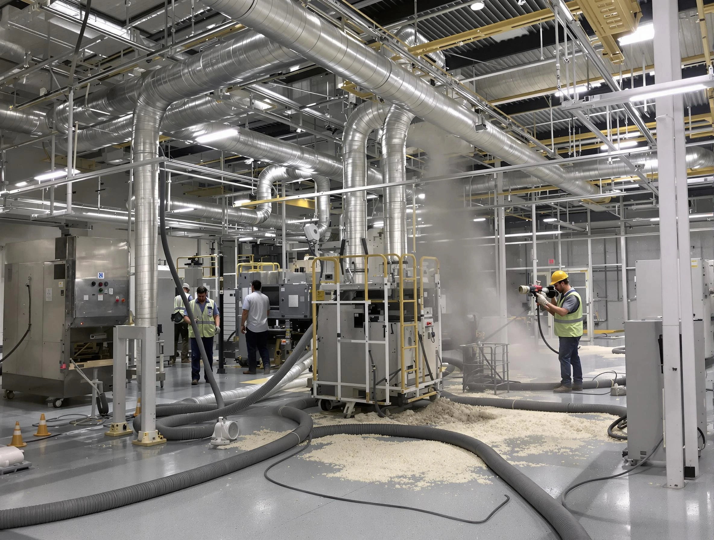 Heavy-duty industrial duct cleaning by Lithia Springs Air Duct Cleaning in Lithia Springs