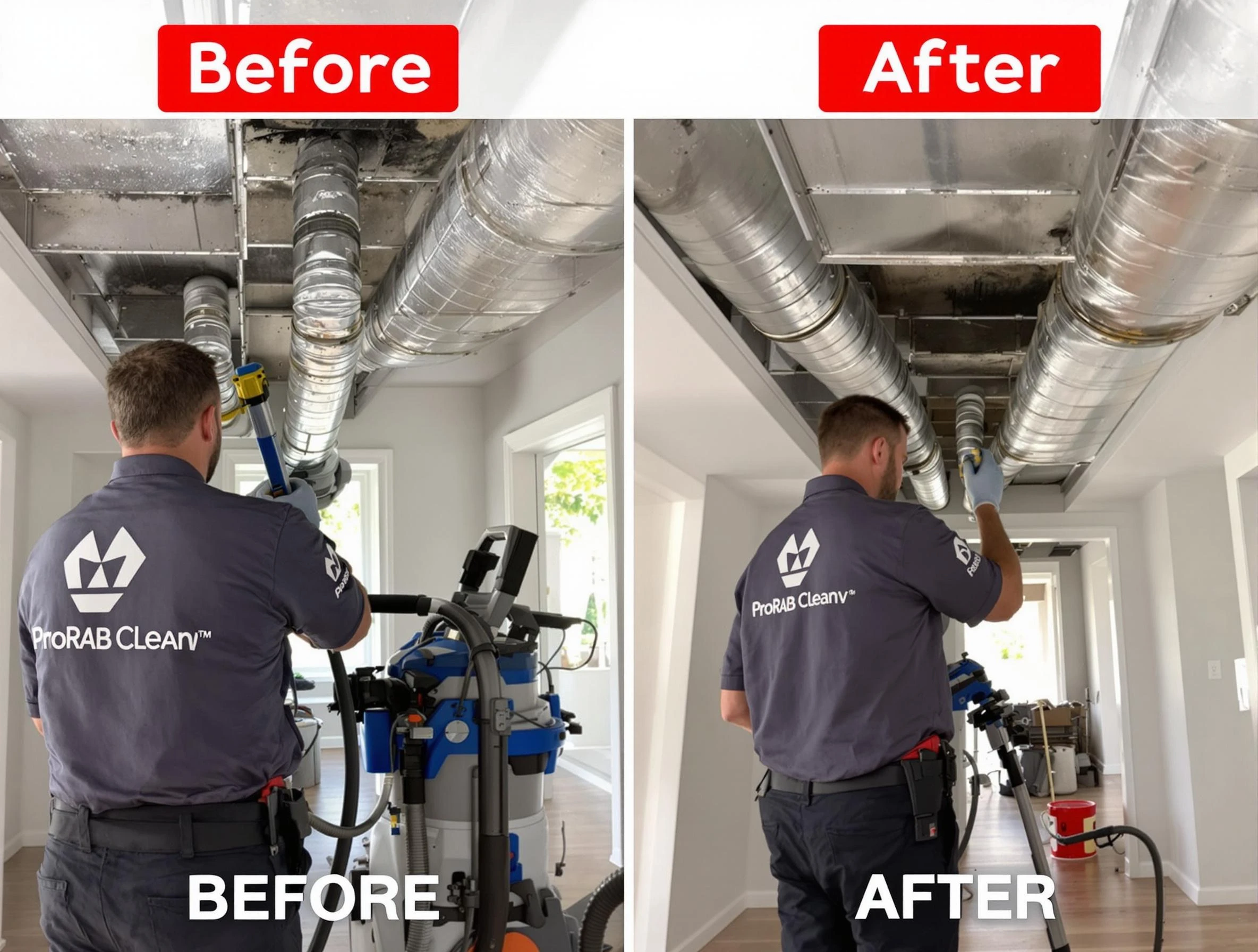 Lithia Springs Air Duct Cleaning expert performing thorough residential duct cleaning in a Lithia Springs home